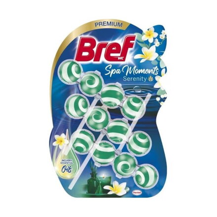 Bref wc blok power aktiv wellness serenity  3*50 g