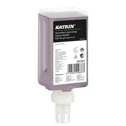 48380 KATRIN tekuté mydlo pre bezdotykové dávkovače SUNNY GARDEN 500ml