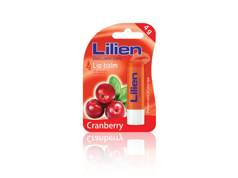 Lilien balzám na pery cranberries