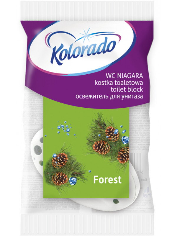 WC kocka s košíkom borovica  Niagara