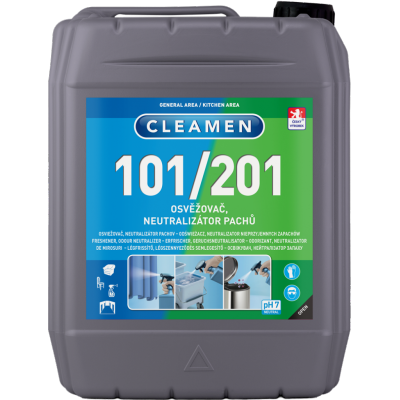 cleamen 101/201 osviežovač, neutralizátor pachov 5 l