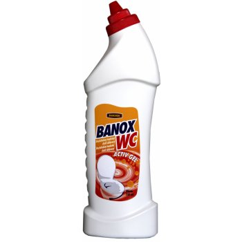 banox wc čistič chlórový 750 ml