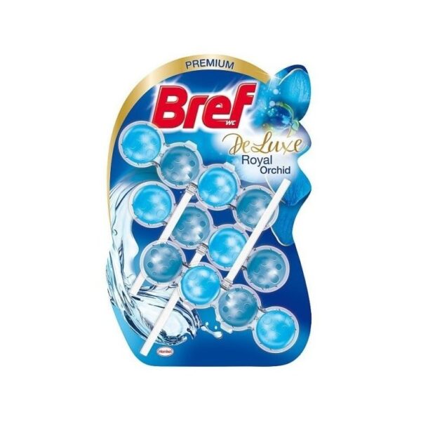bref wc blok deluxe 3x50g royal orchid