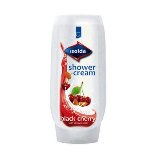 isolda black cherry cream soap 500ml