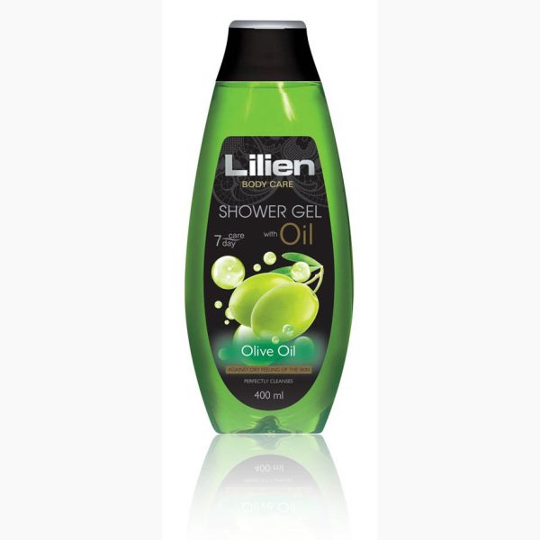lilien olejový sprchový gél olive oil 400 ml