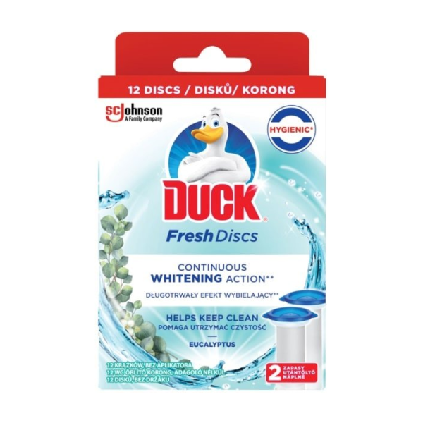 duck fresh disk wc náplň eucalyptus 2x36ml
