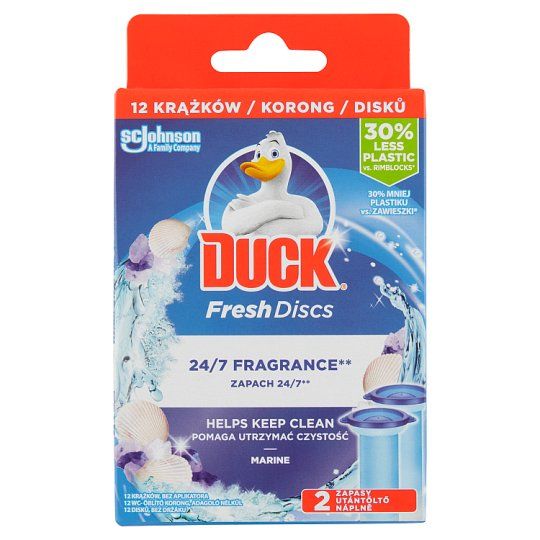 duck fresh disk wc náplň marine 2x36ml
